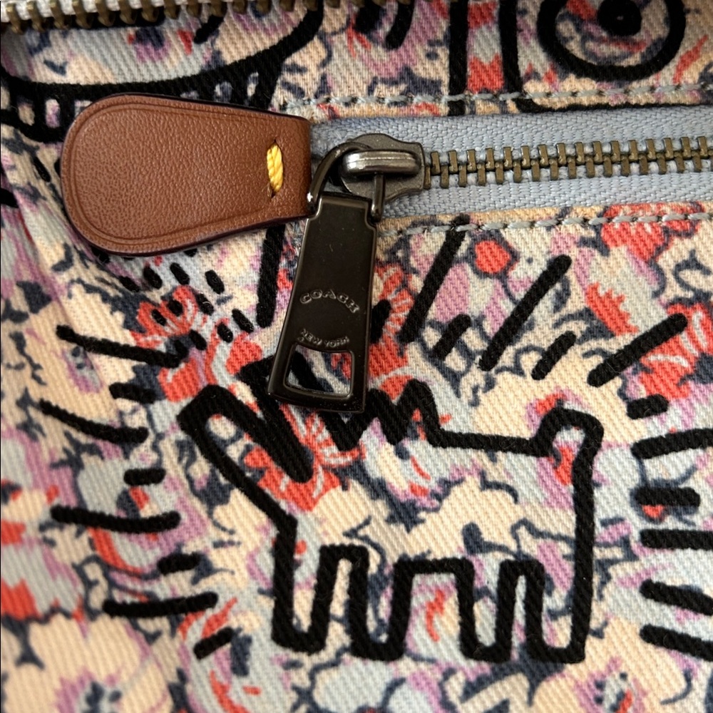 Coach X Keith Haring Turnlock Wristlet 30 Limited Edition Collaboration - Picture 13 of 16